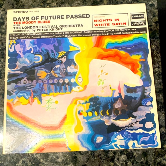 LP Moody Blues “Days of a Future Passed”vintage - Picture 1 of 3